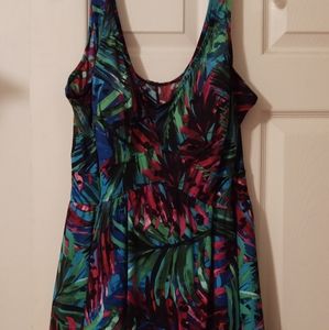 Maxine of Hollywood Swimdress Size 24